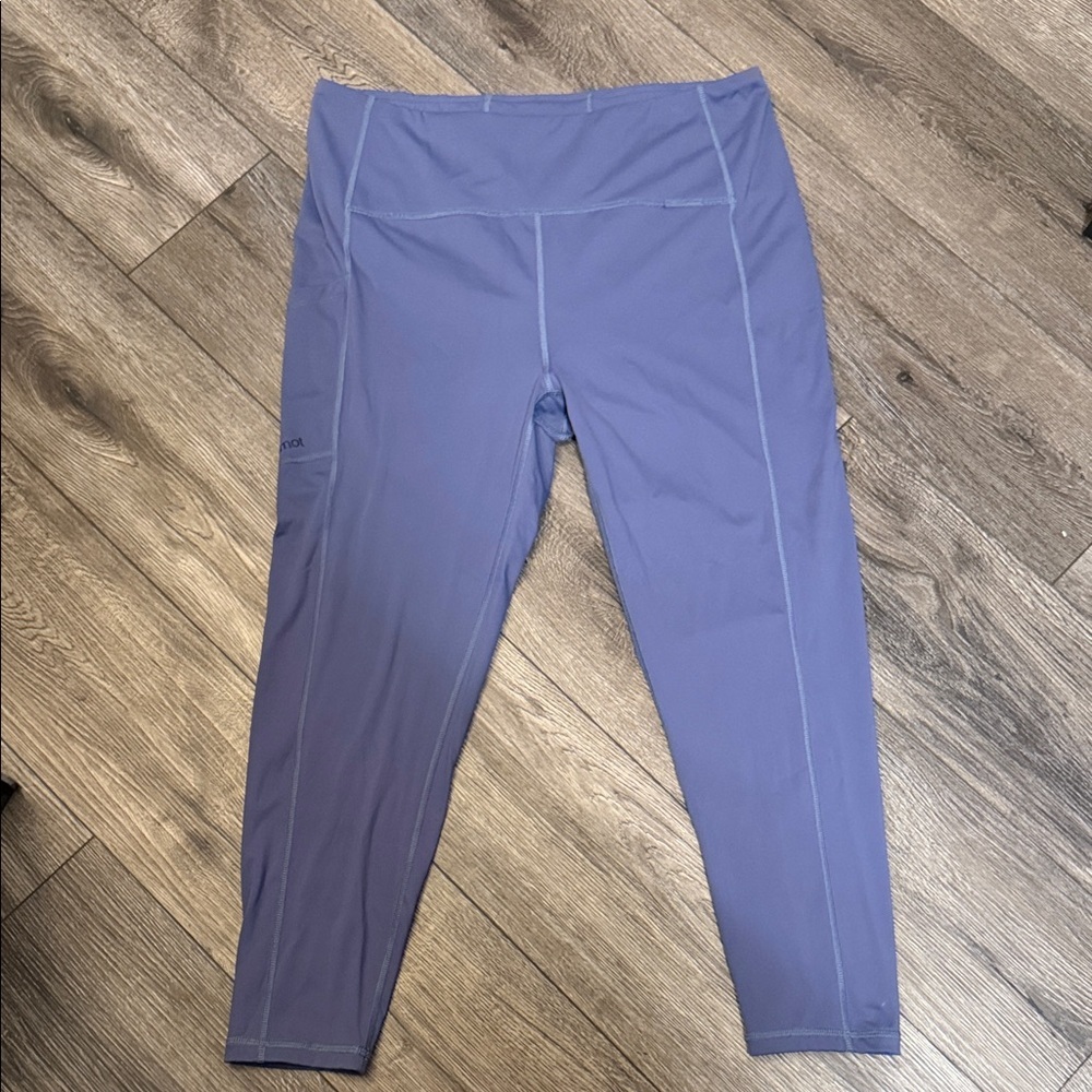 Marmot Purple High-Waisted Leggings - Picture 2 of 4